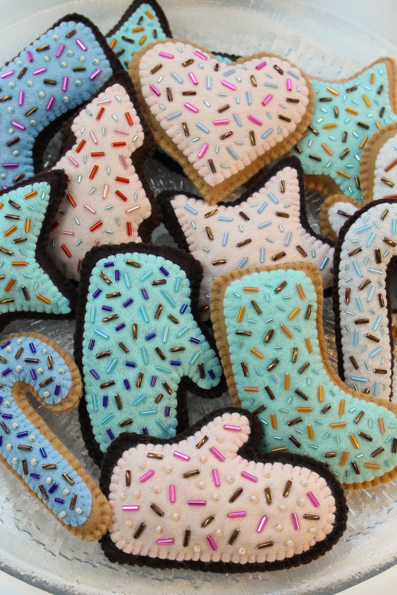 *Digital* Felt Cookie Ornament Pattern Set (x3) SECOND BATCH
