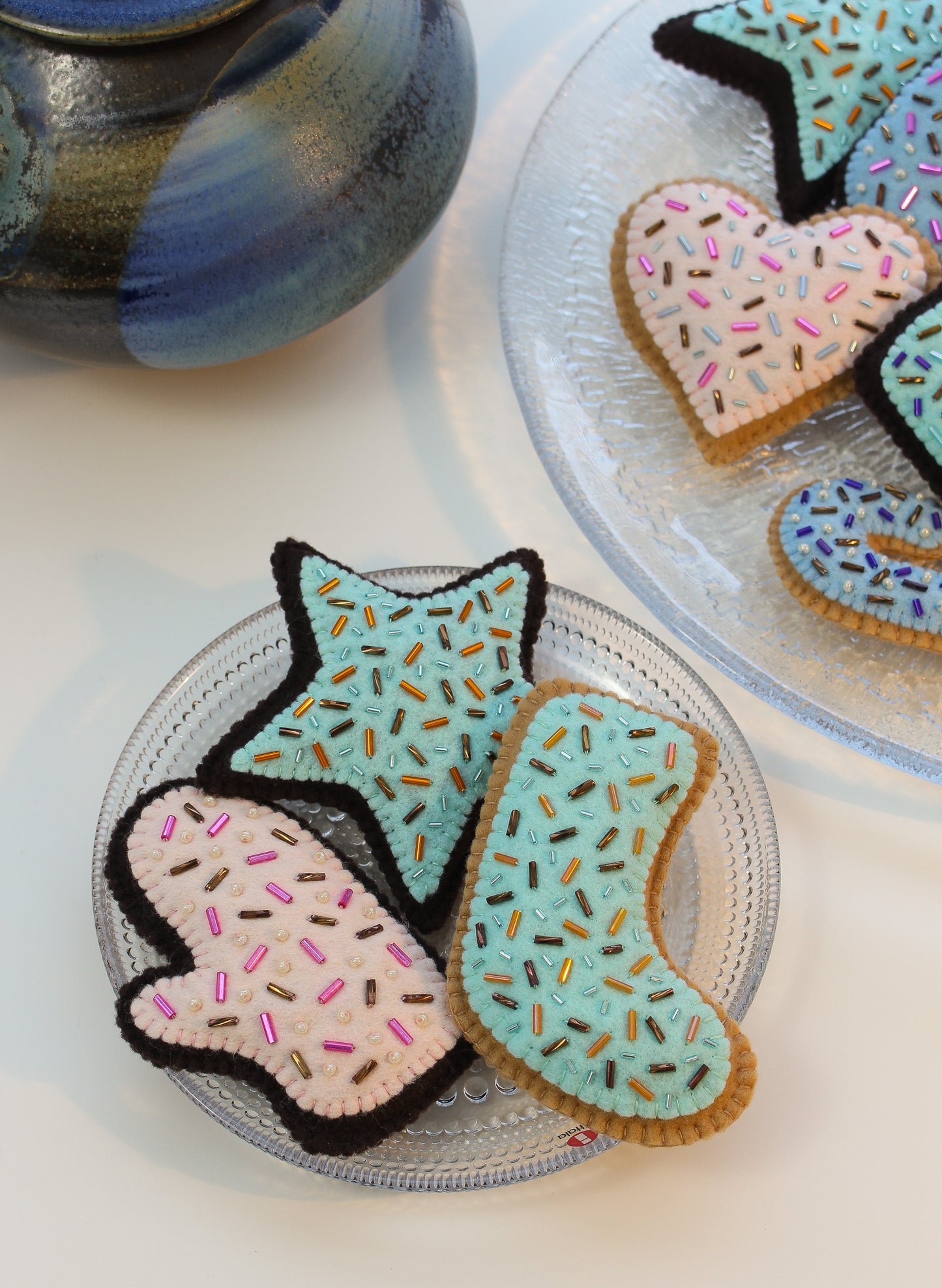 *Digital* Felt Cookie Ornament Pattern Set (x3) SECOND BATCH