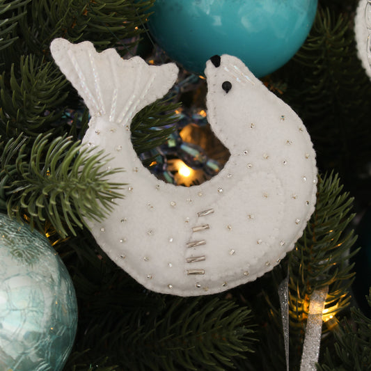 *Digital* Seal Felt Ornament Pattern